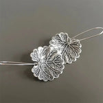 Leaf Silver Earrings