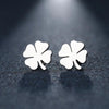 Clover Earrings in Gold and Silver