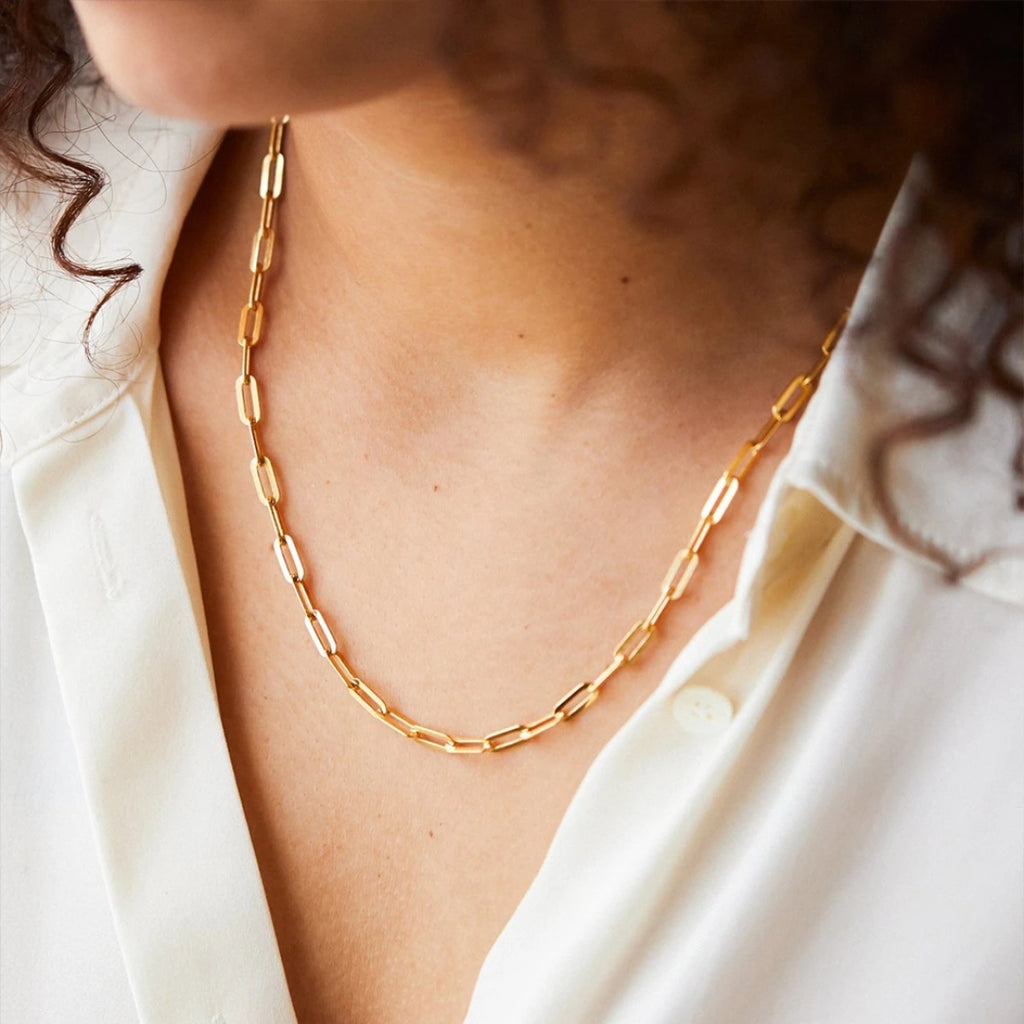 Fine Golden Chain Necklace