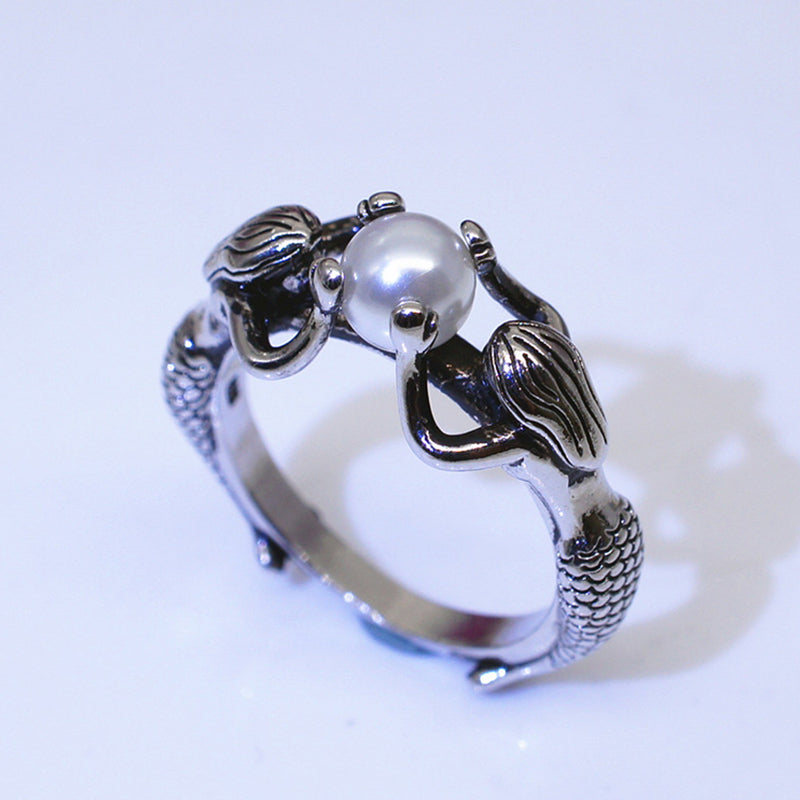 Mermaid Pearl Ring