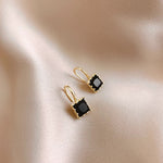 Cubic Zirconia Earrings in Gold