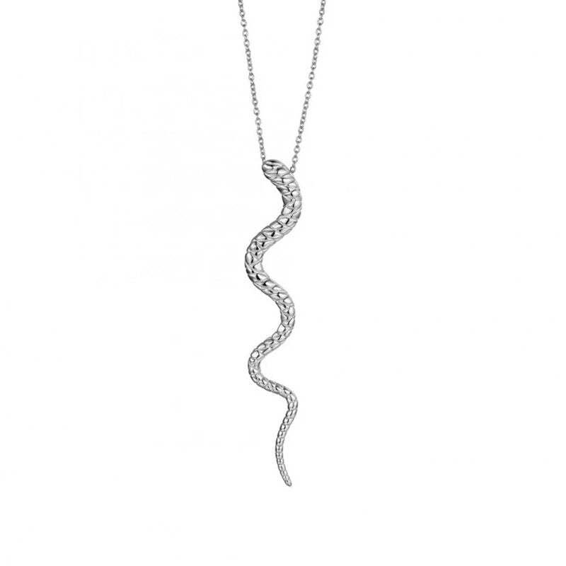 Amazonian Serpent Pendant in 925 Sterling Silver