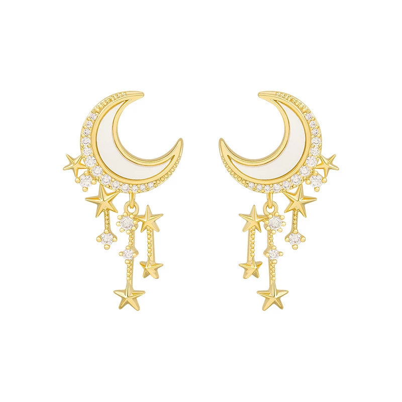 Luxury Moon Shine Earrings