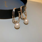 Vintage Charmming Pearl Earrings