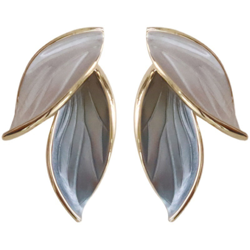 Luxury Hand Painted Enamel Lucky Wings Earrings