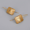 Golden Hollow Ivy Earrings