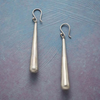 Boho Silver Stick Earrings